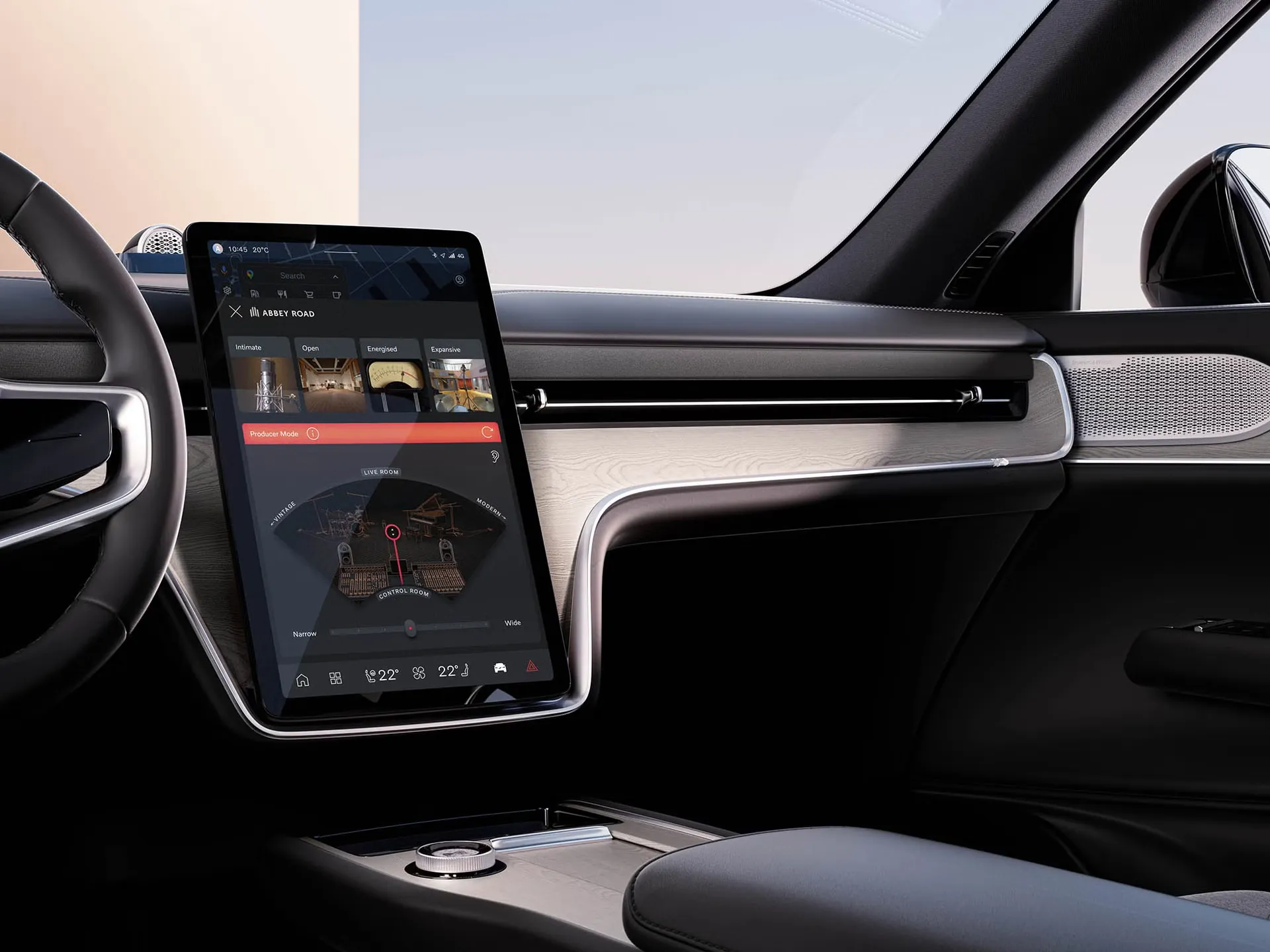 Abbey Road Studios Mode ra mắt trong xe SUV Volvo EX90